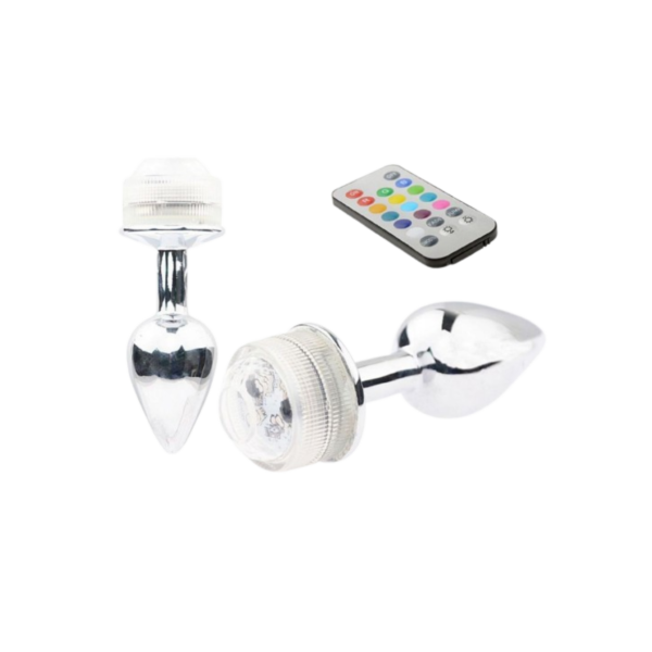 Plug Anal Pequeno Com Led