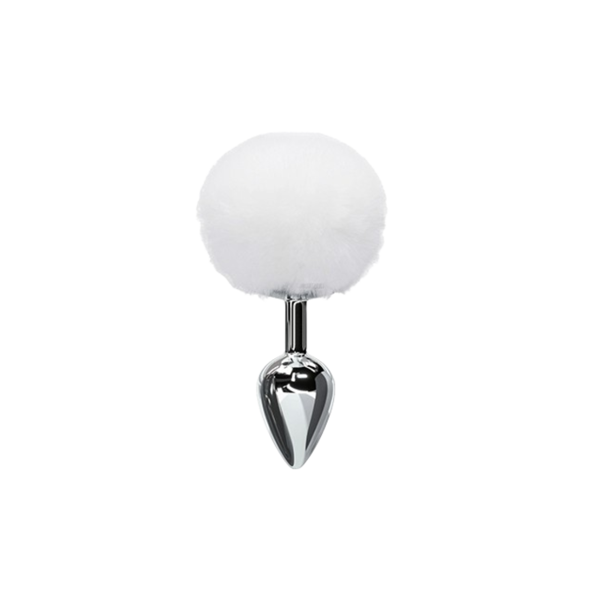 Plug Anal Em Metal Com Rabo De Pompom