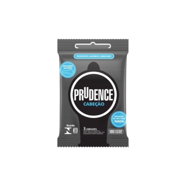 Preservativo Prudence Cabeção 3un