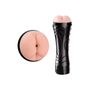 Masturbador Lanterna em Cyberskin Com Vibro Formato de Ânus